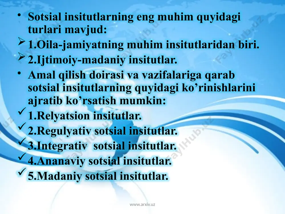 ijtimoiy insitutlar va ijtimoiy tashkilotlar - Page 4