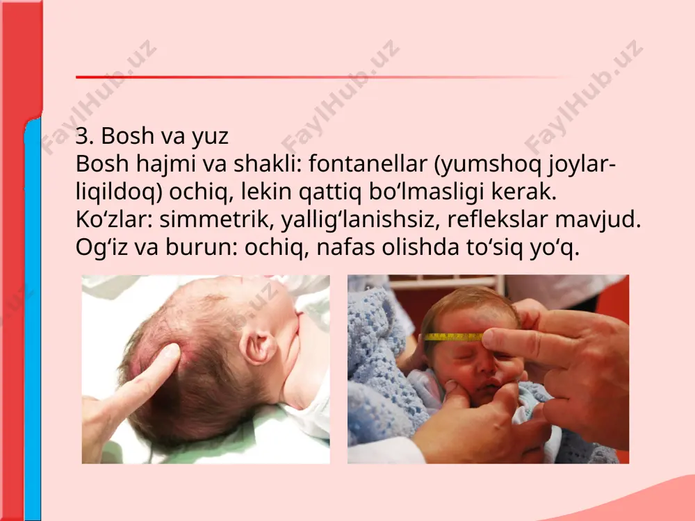 yangi tug'ilgan chaqaloqlarda fizikal tekshiruv - Page 5