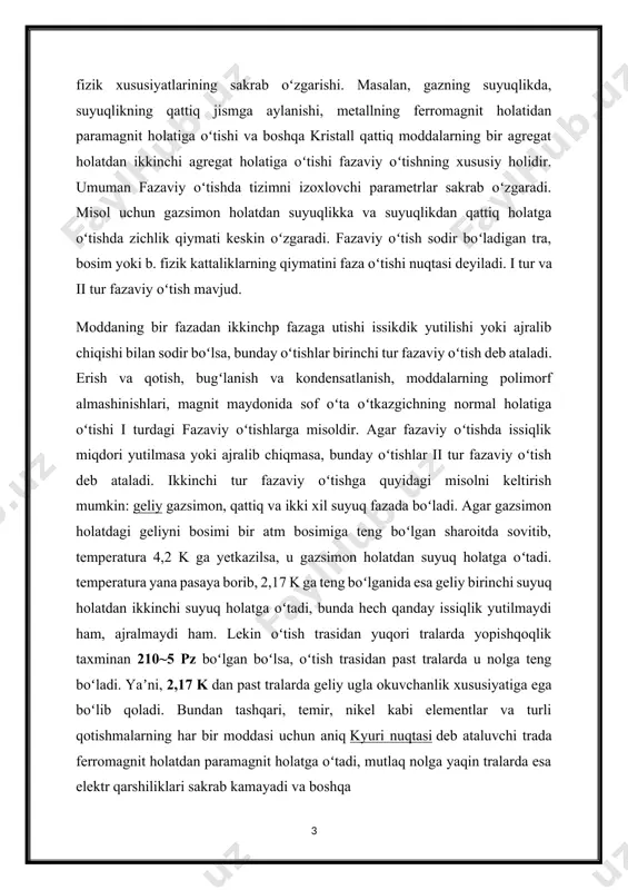 r yuqori aniqlik bilan faza farqlarini o‘lchash imkonini beradi. bu xususiyat, ayniqsa, yuqori chastotali signallarni qayta ishlashda muhim. · monitoring va diagnostika: fazaviy komparatorlar elektr tarmoqlari, radar tizimlari, va signal uzatish kabi sohalarda fazaviy o‘zgarishlarni monitoring qilish va diagnostika vazifalarida foydalaniladi. bu tizimlarning barqaror ishlashini ta’minlaydi. · real vaqtda ishlash imkoniyati: ular real vaqtda ishlash qobiliyatiga ega bo‘lib, bu faza farqlarini tezkor aniqlash imkonini beradi va real vaqtda boshqaruv tizimlariga qo‘shimcha yordam beradi. fazaviy komparatorlarning qo‘llanilishi fazaviy komparatorlar turli sohalarda signal sifatini ta'minlash va fazaviy ma'lumotlarga asoslangan boshqaruv tizimlarini yaratish uchun keng qo‘llaniladi. asosiy qo‘llanilish sohalari quyidagicha: · telekommunikatsiya va ma'lumotlarni uzatish: telekommunikatsiya tizimlarida fazaviy komparatorlar signallar orasidagi faza farqlarini o‘lchash va sinxronizatsiya uchun ishlatiladi. masalan, yuqori aniqlik va sinxronlikni talab qiladigan tizimlarda signallarni uyg‘unlashtirish muhim bo‘lib, fazaviy komparatorlar bu talabni qondiradi. · radiolokatsiya va navigatsiya: fazaviy komparatorlar radar va navigatsiya tizimlarida to‘lqinlarning bosib o‘tgan masofasini aniqlashda muhim ahamiyatga ega. …