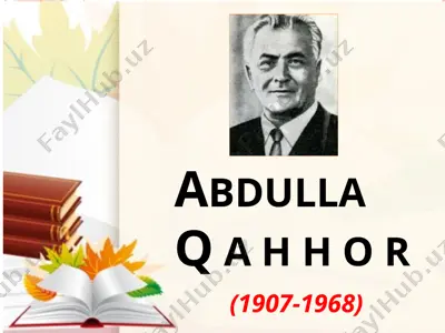 abdulla qahhor — PPTX