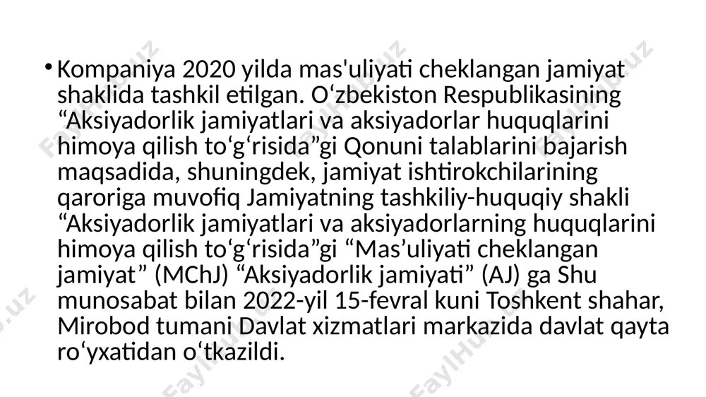 "trust insurance" aj sug‘urtasi - Page 3