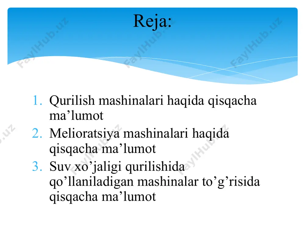 h kuchining kаm sаrflаnishligi, аgrоmеliоrаtiv tаlаblаr аsоsidа yuqоri sifаtli ishni bаjаrishligi, qo‘shimchа vа qo‘l ishlаrini ishlаtmаslikkа аsоslаngаn ko‘rsаtkichlаri bilаn tаvsiflаnаdi. image2.png image3.png image4.jpeg image5.png image6.jpeg image7.jpeg image8.jpeg image9.jpeg image10.png image11.jpeg image12.jpeg image13.jpeg image14.jpeg image15.jpeg image16.jpeg image17.jpeg image18.jpeg image19.jpg image20.jpg image21.jpg image22.jpg image23.png image24.png image25.png image26.png image27.jpeg image28.jpeg image29.jpeg image30.jpeg image31.jpeg image32.jpeg image33.jpeg image34.jpeg image35.jpeg image36.jpeg image37.jpeg image38.jpeg image39.jpeg image40.jpeg image41.png image42.jpeg image43.jpeg image44.jpeg image45.jpeg image46.jpeg image47.jpeg image48.jpeg image49.png image50.jpeg image51.jpeg image52.png image53.jpeg image54.jpeg image55.jpeg image56.jpeg image57.jpeg image58.jpeg image59.jpeg image60.jpeg image61.jpeg image62.jpeg image63.jpeg image64.jpeg image65.jpeg image66.jpeg image67.jpeg image68.jpeg image69.jpeg image70.jpeg image71.emf ______microsoft_powerpoint1.sldx image72.jpeg image73.jpeg image74.jpeg image75.jpeg image76.jpeg image77.jpeg image78.gif image79.gif image80.png image81.jpeg image82.jpeg image83.jpeg image84.jpeg image85.png image86.png image87.png қибрайтумани «туркистон-май»коллектор тизимининг бугунги кундаги ҳолатимай-1-1 пк 12+00май-1 пк 5+90май-1-2 пк 9+00май-1-2-1 пк 10+60 /docprops/thumbnail.jpeg слайд 82 қибрай тумани «туркистон-май» коллектор тизимининг бугунги кундаги ҳолати май-1-1 пк 12+00 май-1 пк 5+90 май-1-2 пк 9+00 май-1-2-1 пк 10+60 image1.jpeg image2.jpeg image3.jpeg image4.jpeg /docprops/thumbnail.jpeg