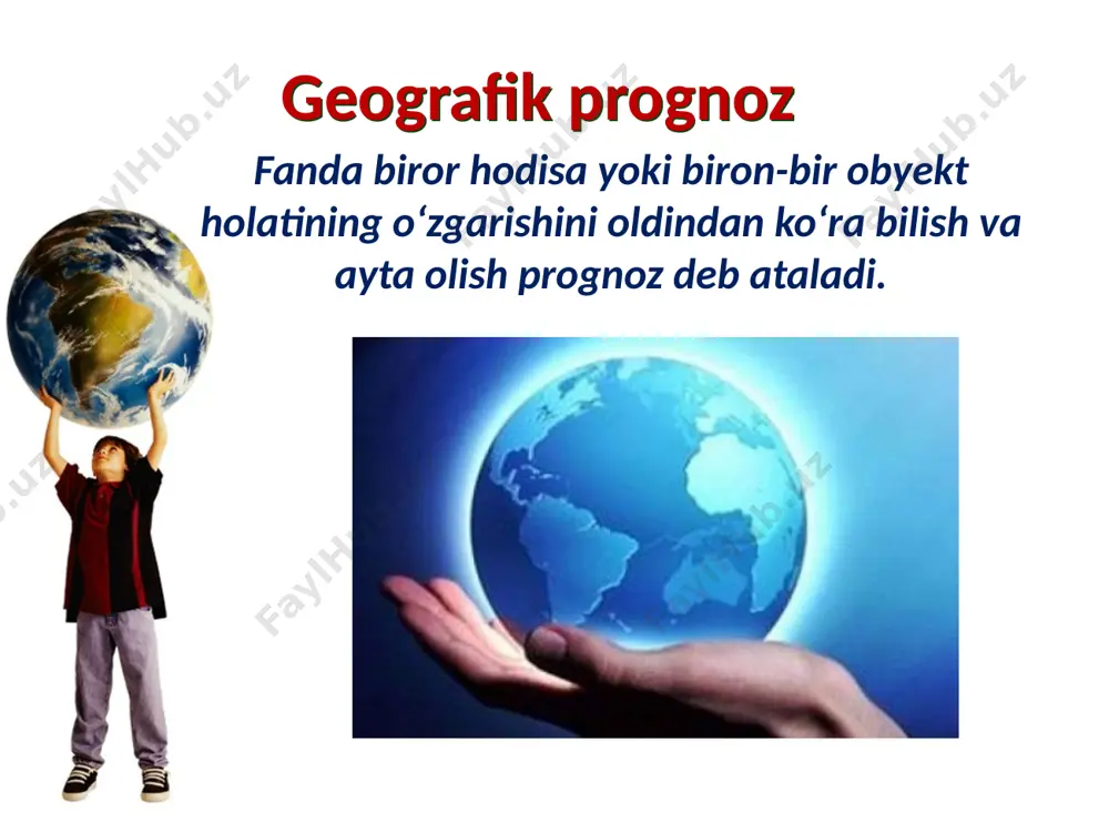 geografik prognoz. 10 - sinf - Page 3