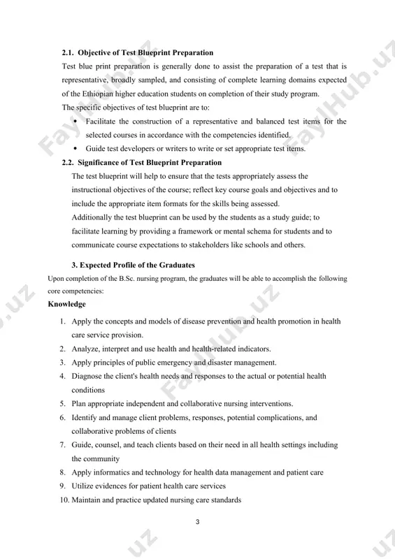 ify holistic health needs and the response of the client 4. perform basic nursing procedures correctly and independently 5. perform advanced nursing procedures, assist advanced diagnostic and therapeutic procedures using the latest evidence 6. perform preventive, promotive, curative, and rehabilitative care for clients 7. record, document and report patient and health related data 8. perform activities in prevention (including counseling), control, and management of emerging and re-emerging communicable and non-communicable diseases 9. provide comprehensive maternal and child health care services 10. assess and manage clients with special needs 11. provide comprehensive mental health nursing care 12. manage common emergency and acute health problems 13. practice effective therapeutic communication 14. exercise leadership and involve in the management of the health care system 15. provide community health nursing services 16. maintain personal effectiveness and engage in continuous professional development 17. be nurse educator attitude 1. use critical thinking to analyze and interpret …