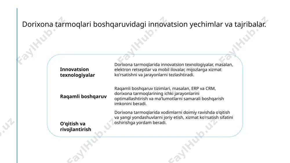 dorixona tarmoqlaring faoliyati - Page 5