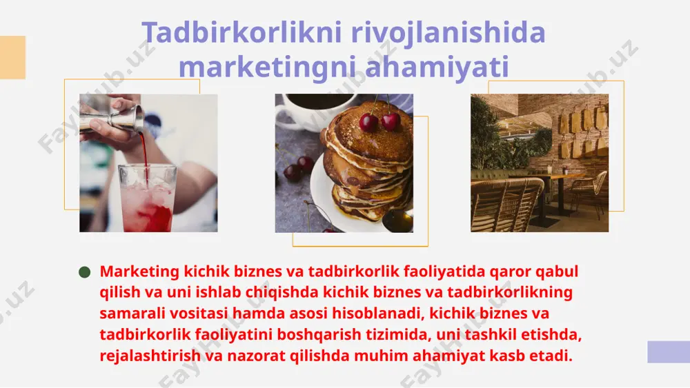 marketing faoliyatini tashkil etish - Page 3