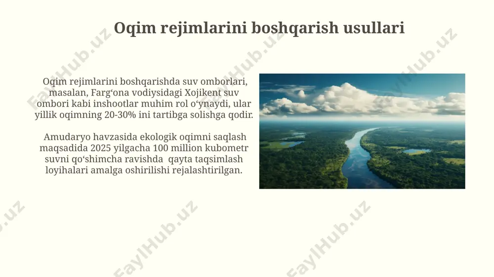 daryolar suv rejimining davrlari - Page 5