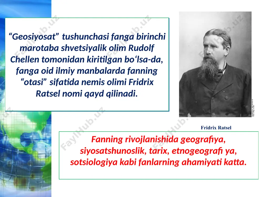 dunyoning geosiyosiy tizimi va uning shakllanishi. 10 - sinf - Page 3