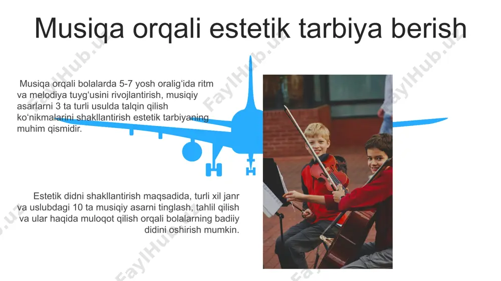 boshlangʻich sinflarda musiqa o'qitishning maqsad va vazifalari - Page 5