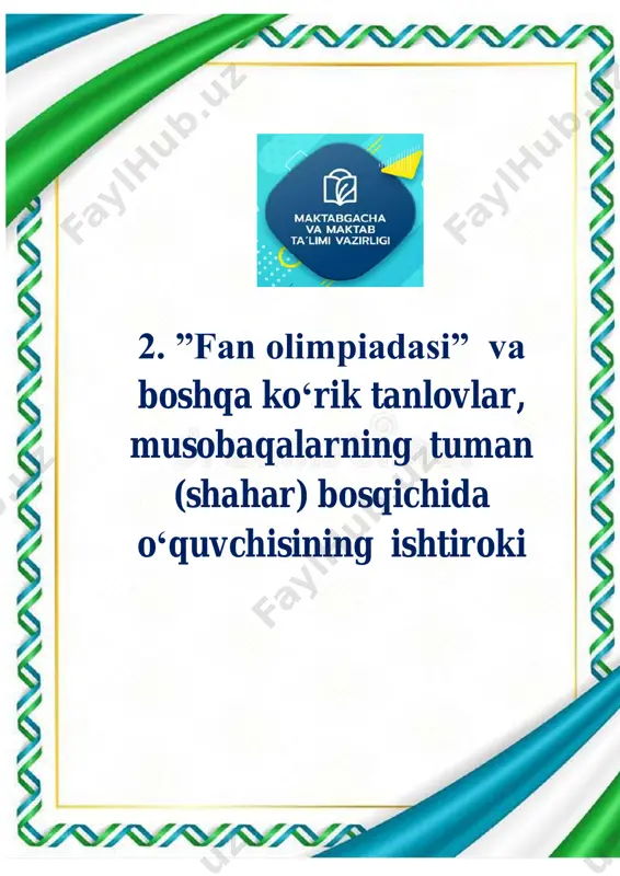 sinflarda ishtirokning yangi ko‘nikmalariga o‘tish - Page 2