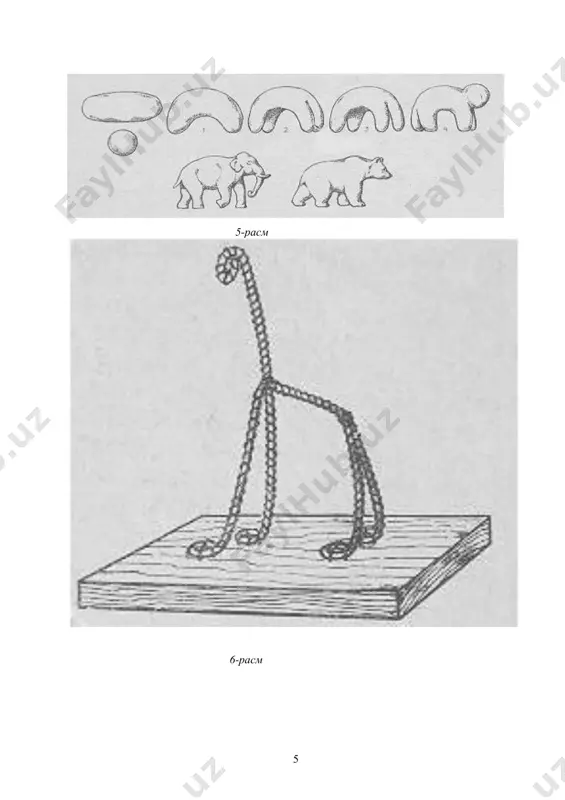 қуш ва ҳайвонларнинг ҳайкалини ишлаш - Page 5