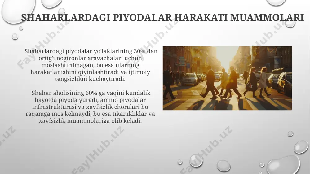 piyodalar harakati shaharlarda - Page 3