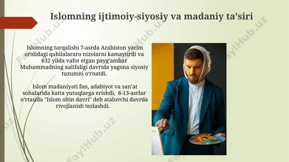 islom dinining paydo bo‘lishida ijtimoiy-siyosiy va madaniy sharoitlari - Page 4