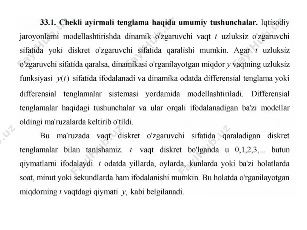 chekli ayirmali tenglamalar - Page 2