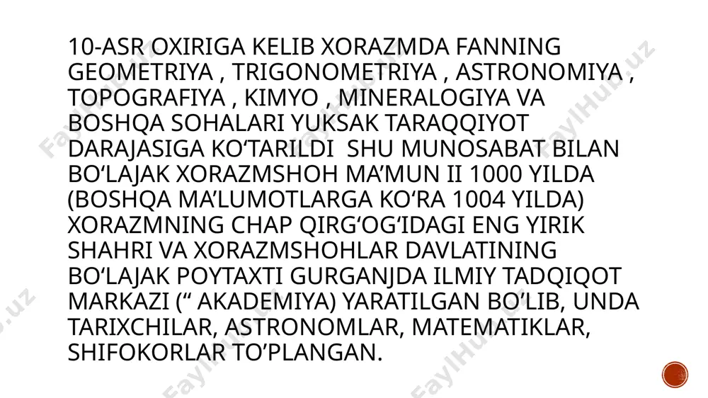 xorazm maʼmun akademiyasi 1000 yilligi - Page 3