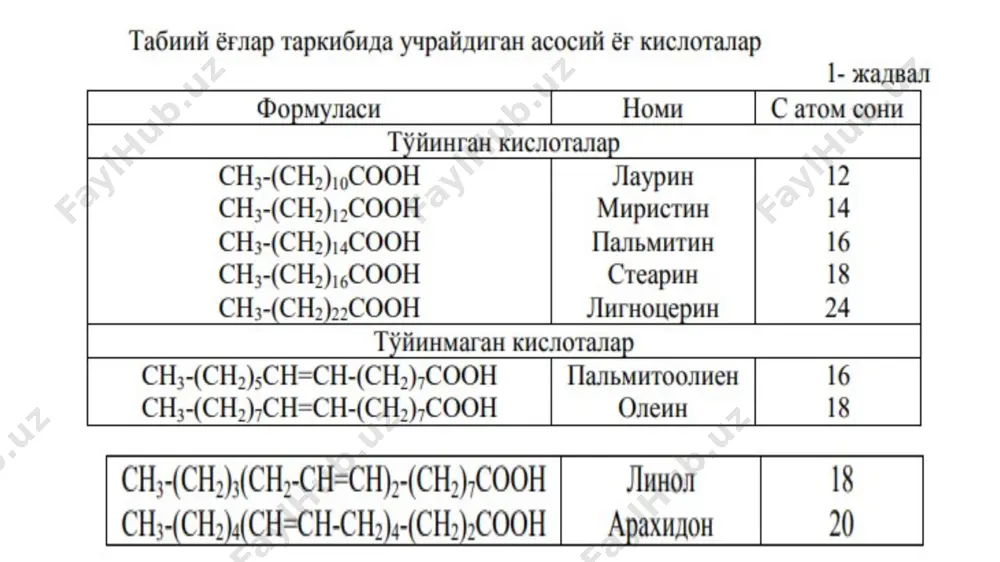 липидлар ва уларнинг алмашинуви - Page 3