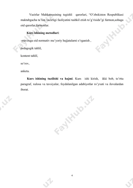 uning ishi butun angliya va undan uzoqdagi bolalar maktablari uchun namuna bo'ldi. o'yin vilderspin ta'lim tizimining muhim qismi edi. u o'yin maydonchasini ixtiro qilgan. 1823-yilda uilderspin maktabga asoslanib, "on the importance of educating the infant poor" ("kambag'al go'daklarni tarbiyalashning ahamiyati to'g'risida") kitobini nashr etdi. u keyingi yili chaqaloqlar maktabi jamiyatida ishlay boshladi va boshqalarga o'z qarashlari haqida ma'lumot berdi. iogan geynrix pestalotsini tanigan va undan ta'sirlangan grafinya tereza brunsvik (1775–1861) 1828-yil 27-mayda budadagi qarorgohida angyalkert (vengriyacha "farishta bog'i")ni ochilishidan ilhomlandi va yosh bolalar uchun o'n bitta parvarishlash markaziga asos soldi.1836-yilda u maktabgacha ta'lim muassasalarini tashkil etish institutiga asos soldi. bu g'oya zodagonlar va o'rta sinflar orasida mashhur bo'ldi va butun vengriya qirolligiga tarqaldi. fridrix fro’bel (1782-1852) 1837-yilda tyuringiyaning shvartsburg-rudolshtadt knyazligidagi bad blankenburg qishlog'ida o'yin va faoliyat institutini ochdi va uni 1840-yil 28-iyunda bolalar bog'chasi deb nomini o'zgartirdi. fro’bel tomonidan o'qitilgan ayollar barcha yevropa mamlakatlarida va butun dunyoda bolalar bog'chalarini ochdilar. …
