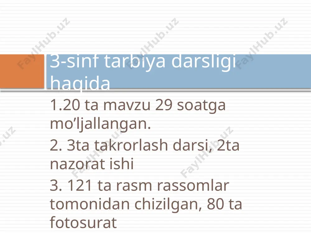 19-mavzu: 3-sinf “tarbiya” darsligini o‘rganish - Page 5