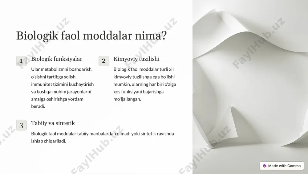 biologik faol moddalar - Page 2