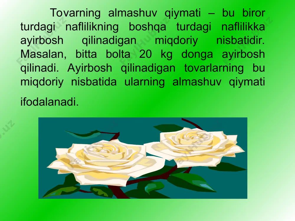 tovar va uning xususiyatlari - Page 4