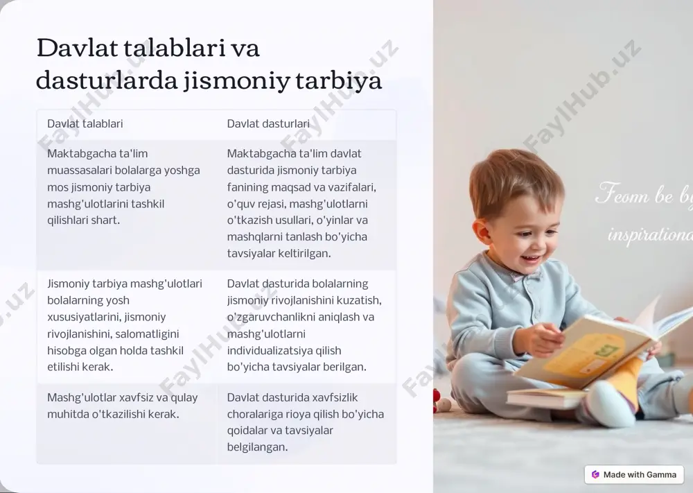 maktabgacha ta'limda jismoniy tarbiyaning ahamiyati - Page 5