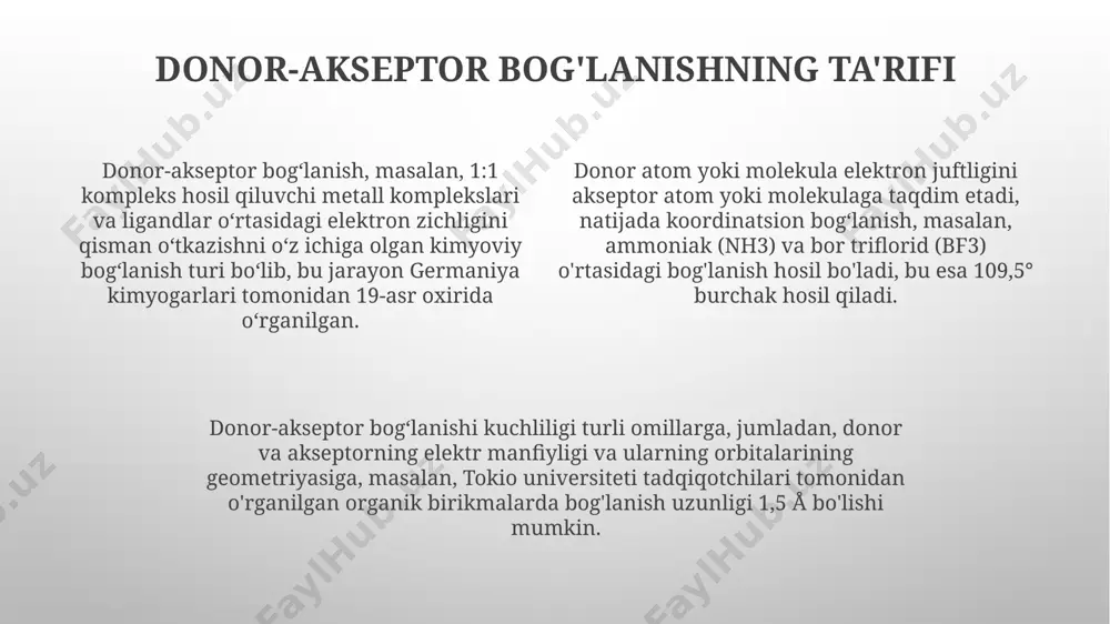 donor-akseptor bogʻlanish - Page 4