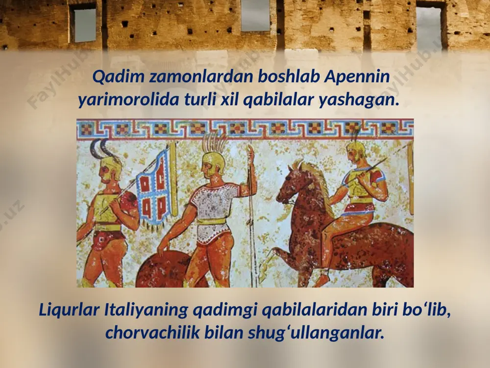 italiya va uning aholisi. 6- sinf - Page 4