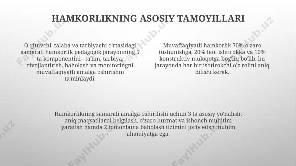tarbiyachi, oʻqituvchi va oʻquvchining oʻzoro hamkorligi - Page 4