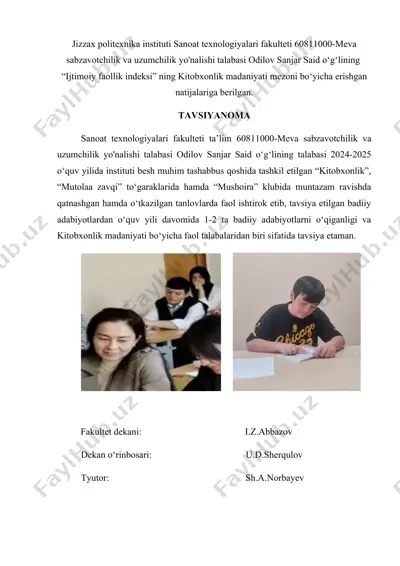 "ijtimoiy faollik indeksi" — DOCX