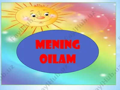 mening oilam — PDF