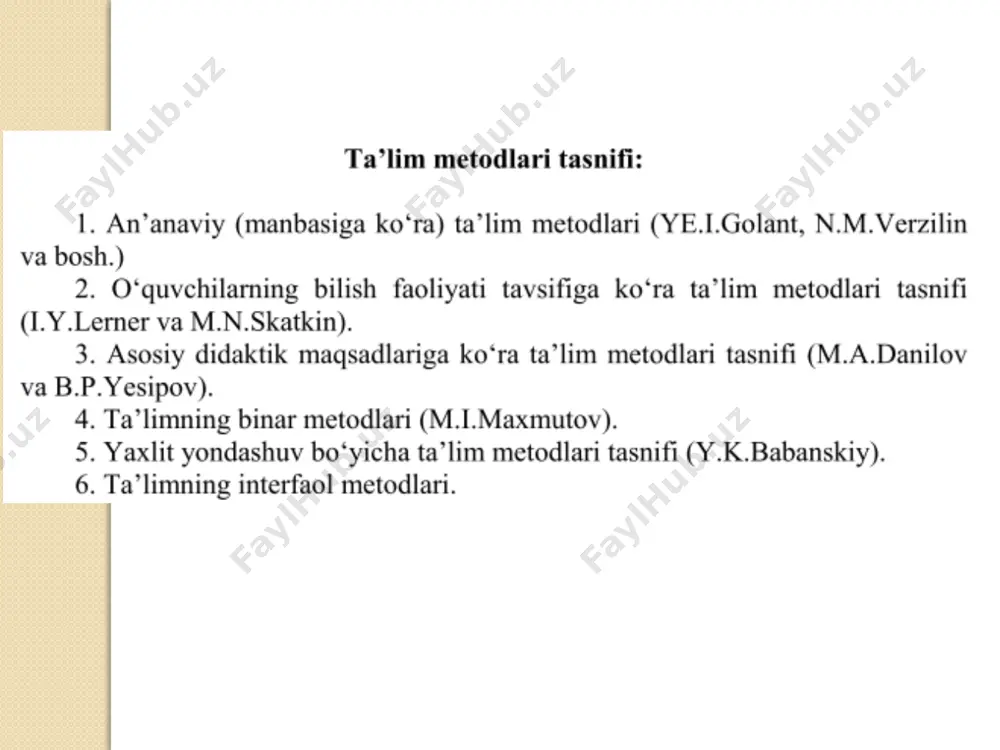 ta'lim metodlari - Page 5