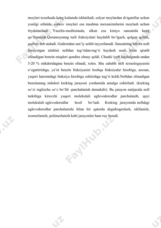 neft kimyosi va neftni qayta ishlash - Page 4