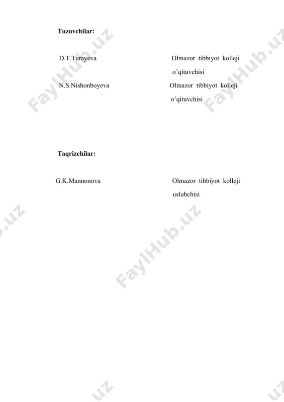 siz asos va uning tuzlari; c.kuchli kislota va uning tuzlari; d.*1va 2. 10.analitik kimyoda analiz uchun qanday reaktivlar ko‘proq ishlatiladi ? a.texnik va tozalangan; b.toza va texnik; c.tozalangan analiz uchun toza; d.*analiz uchun toza, ximiyaviy toza. 11.kimyo tajribahonalarida cho’kmani eritmadan ajratish uchun qaysi kimyoviy asbobdan foydalaniladi ? a.suv hammomi; b.* sentrifuga; c. isitish plitasi; d.magnit aralashtirgich. 12.sifat analizida qo’llaniladigan ikki fazali komponentlarni aniqlaydigan reaksiyani ko’rsating a. endotermik ; b. *ekstraksion; c. ion almashinish; d kompleks hosil qilish. 13.quyidagi reaksiya analitik reaksiyaning qaysi turiga mansub ? naci + k[sb(oh)6] = na[sb(oh)6] + kci a.*ion almashinish; b. kompleks hosil bo’lish; c. cho’kma tushishi bilan boradigan reaksiya; d katalitik. 14. quyidagi reaksiya analitik reaksiyaning qaysi turiga mansub ? [ag(nh3)2]ci + 2hno3 = agcl + 2nh4no3 a. ion almashinish; b. kompleks hosil bo’lish ; c.* cho’kma tushishi bilan boradigan reaksiya ; d. katalitik. 15. quyidagi reaksiya analitik reaksiyaning qaysi turiga mansub ? cuso4 + …