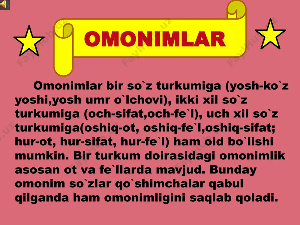 omonimlar (shakldosh so'zlar) - Page 5