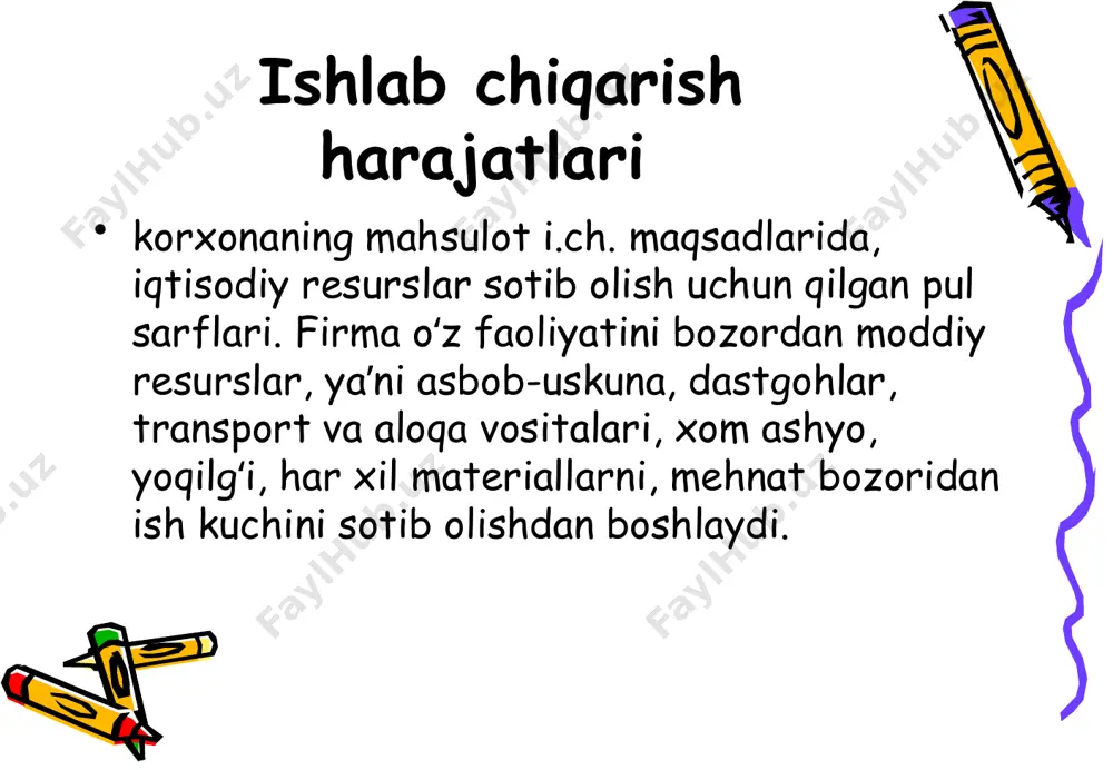 ishlab chiqarish harajatlari - Page 4