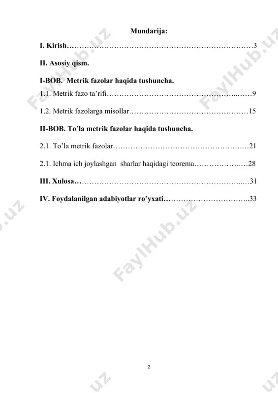 kmalar hosil qilish, hamda ularda integral tenglamalar bilan ishlash mahoratini paydo qilishdan iborat. kurs ishini o'qish jarayonida talabalar o'zlarining matematik analiz, chiziqli algebra va geometriyadan olgan bilimlarini to'ldiradilar, hamda ularni funksional fazolarga moslab qo'llaydilar, ya'ni mustahkamlaydilar. talabalar chiziqli funksional va operator tushunchalari bilan tanishadilar va ularning asosiy xossalarini o'rganadilar. cheksiz o'lchamli funksional fazolarni o'rganish jarayonida o'quvchilar funksional analizning kuchli va nozik usullarini tushunishga biroz qiynaladilar, lekin tushunib yetganlaridan keyin o'zlarida ilmga undovchi qandaydir ichki kuch sezadilar. bu kuch ta'siri ularda cheksiz o'lchamli fazolarda har qanday fundamental ketma-ketlik yaqinlashuvchi bo'lavermasligi va birlik sharning kompakt bo'lmasligini tushunib yetganlarida namoyon bo'ladi. o'zmu va samduda funksional analiz hamda funksional analiz va integral tenglamalar fanidan ma'ruza va amaliy mashg'ulotlar olib boruvchi professor-o'qituvchilarning ko'p yillik ish tajribalari asosida yozilgan. kur ishi ta'rif, teorema, lemma va formulalar alohida nomerlangan. tajribalarimizdan kelib chiqib aytishimiz mumkinki, bu kitob yosh mutaxassislarga funksional analiz va integral tenglamalar fanidan mashg'ulotlar olib borishida …