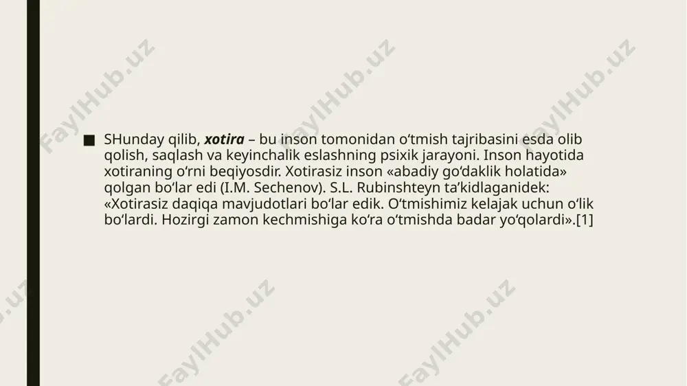 xotira va uning turlari - Page 5