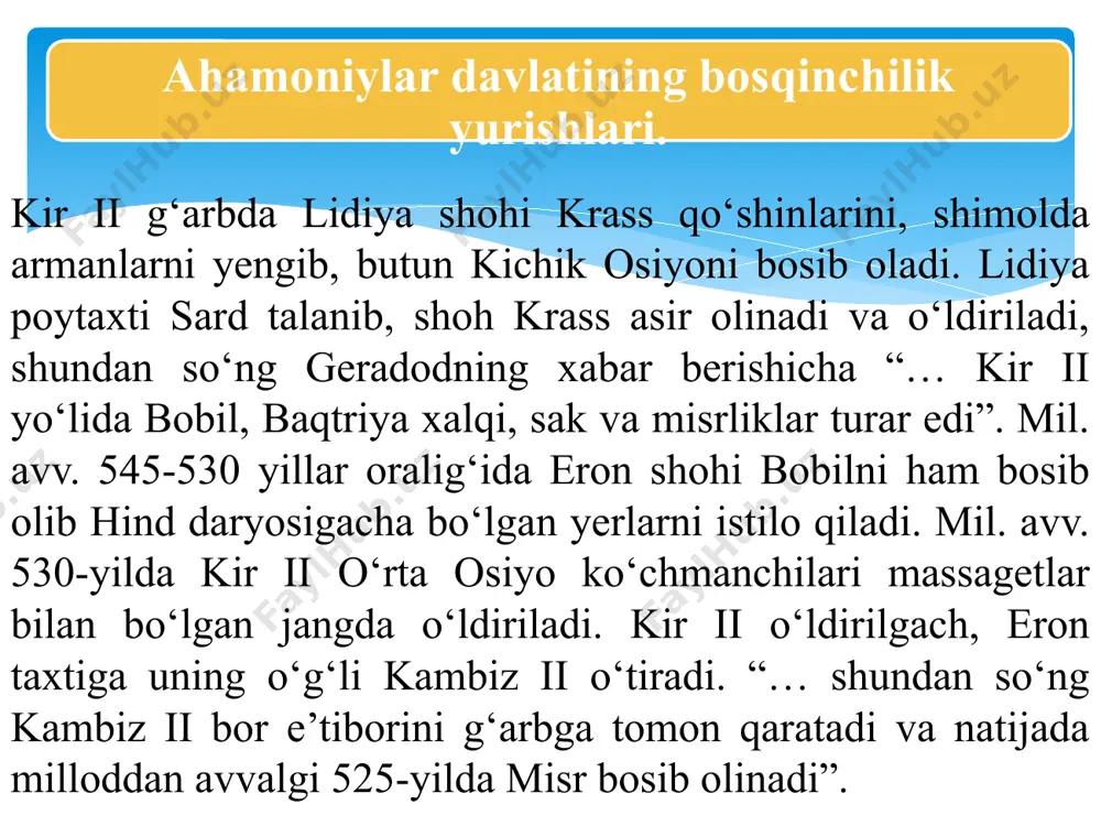 o‘rta osiyoda ahamoniylar davrida davlat boshqaruvi - Page 5