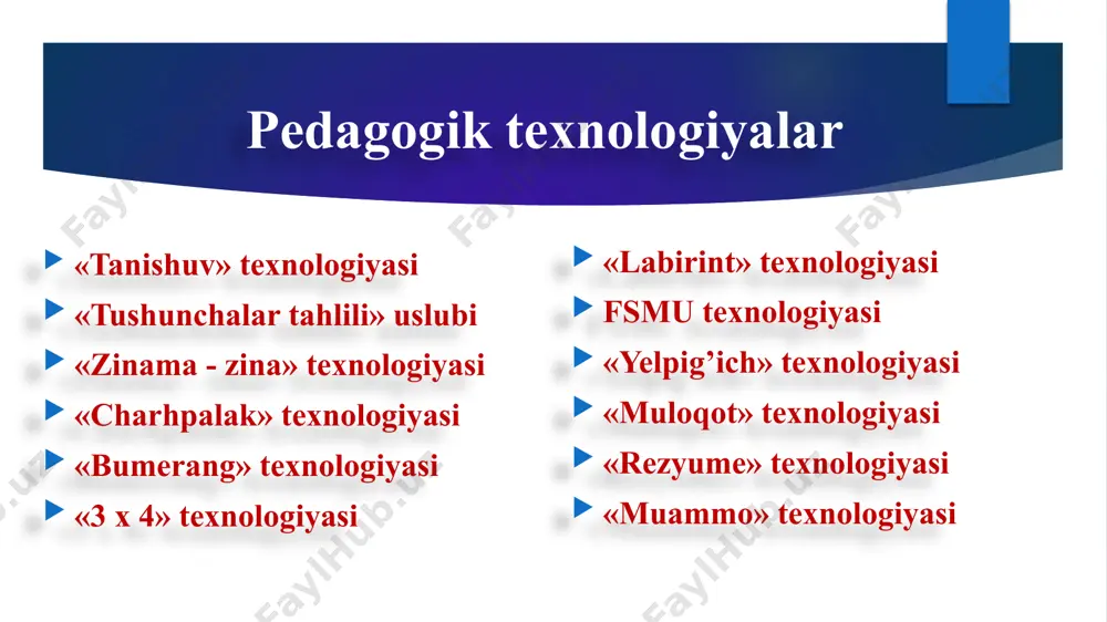 pedagogik texnologiya - Page 3