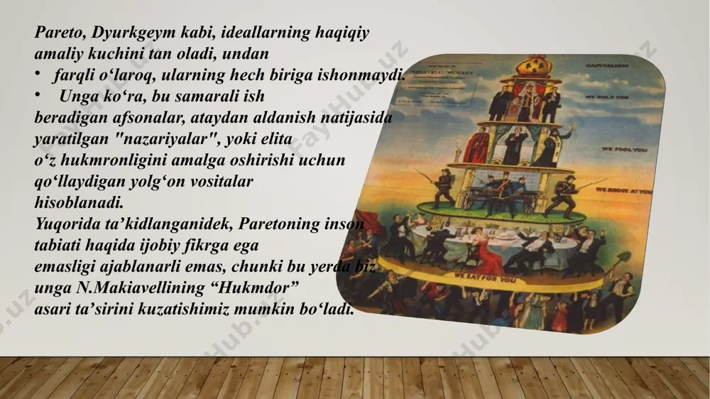 v. paretoning ijtimoiy tengsizlik haqidagi fikrlari - Page 5