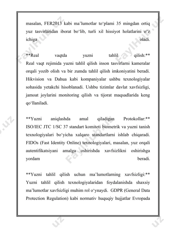 i unikal naqsh va shakllarni tahlil qiladi. irisning unikalligi tufayli, bu usul juda yuqori darajadagi aniqlikka ega, taxminan 99,8%. ovozni tanib olish ham biometrik autentifikatsiya turlaridan biridir. bu usul odamning ovozidagi unikal hususiyatlarini o'rganib chiqadi va taqqoslaydi. bu texnologiyadan asosan telefon orqali xavfsiz autentifikatsiya qilish dasturlarida foydalaniladi. biometrik autentifikatsiyaning afzalliklari: 1. yuqori xavfsizlik: biometrik ma'lumotlar klonlanishi yoki o'g'irlanishi qiyin. 2. foydalanuvchilarga qulay: biometrik ma'lumotlarni unutish yoki yo'qotish xavfi yo'q. 3. jarayonning tezligi: an'anaviy parollarni kiritish talab qilinmagani sababli, autentifikatsiya tez amalga oshiriladi. shu bilan birga, biometrik autentifikatsiyaning ba'zi cheklovlari ham mavjud: 1. maxfiylik xavfi: biometrik ma'lumotlarning yagona nusxasi mavjud, ularni yo'qotish yoki o'g'irlanishi katta yo'qotishlarga olib kelishi mumkin. 2. usulning cho'ntakbopligi: ba'zida biometrik tizimlar qimmatga tushadi, shuning uchun kichik bizneslar uchun qabul qilish qiyin bo'lishi mumkin. 3. texnik cheklovlar: ayrim holatlarda, texnologiya noto'g'ri aniqlik olib kelishi mumkin, masalan, yomon yorug'da yuzni tanib olishda yoki barmoq izidagi kesiklarda. biometrik autentifikatsiya nafaqat …