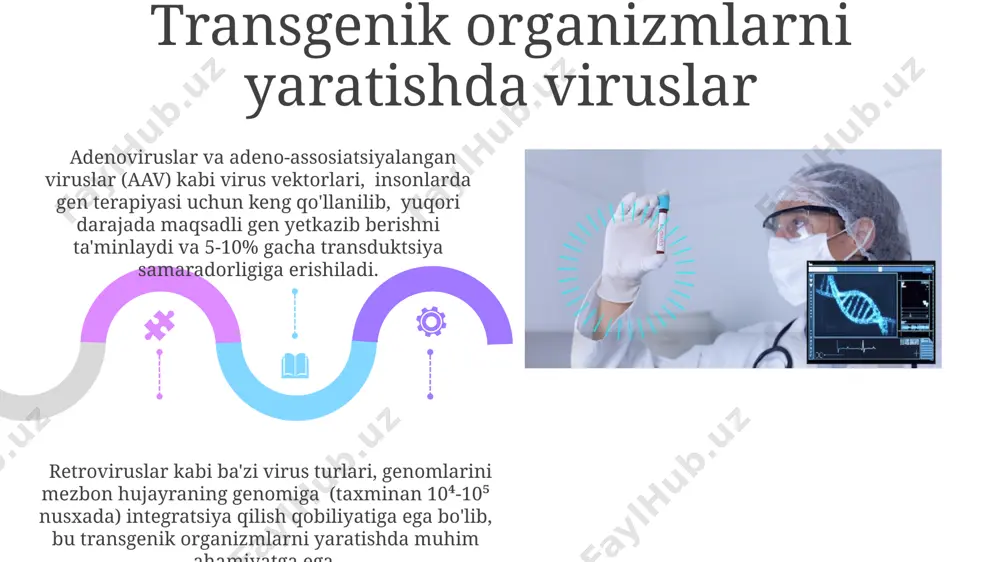 viruslarning gen muhandisligida qo'llanilishi - Page 5
