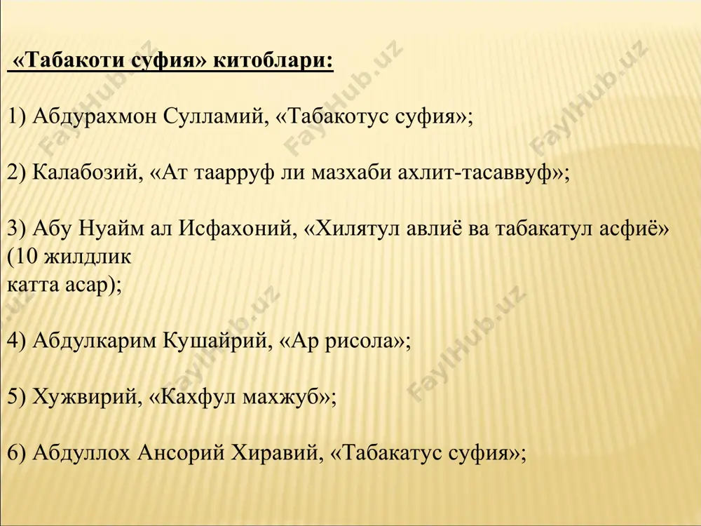 tasavvufiy-falsafiy asarlar - Page 5