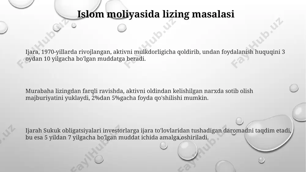 islom moliyasida ijara masalasi - Page 3