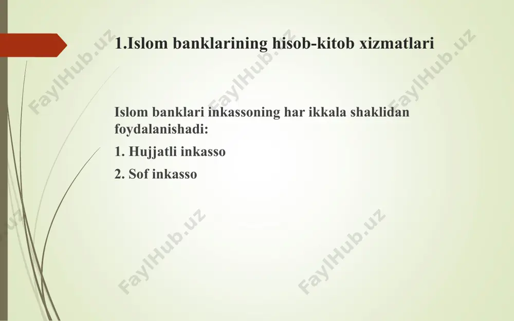 islom banklarining xizmatlari, hisob-kitob va ichki operatsiyalari - Page 4