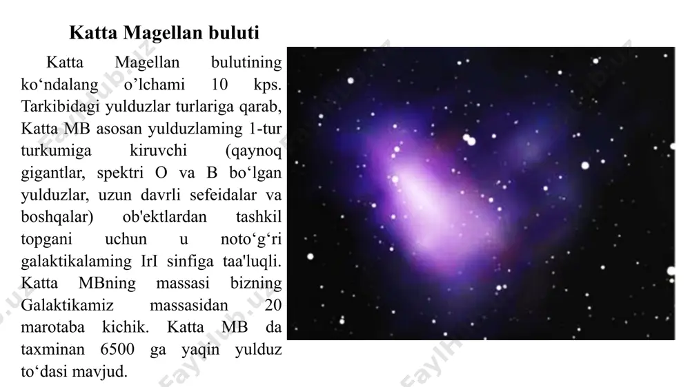 tashqi galaktikalar. galaktikalarning sinflari va spektrlari - Page 5