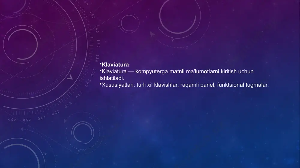tashqi qurilmalar turlari va vazifalari - Page 5