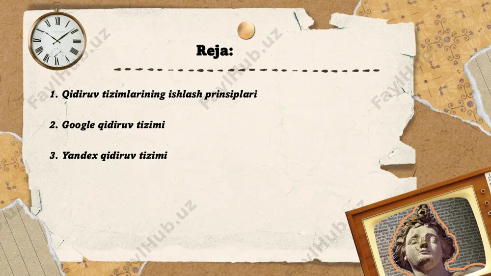 kirganidan beri, google internet qidiruv tizimlari bozorida yetakchilik qiladi. ... t.me/slaydai_bot yandex — rossiyada ishlab chiqilgan qidiruv tizimi bo'lib, u internet orqali ma'lumot izlashda keng foydalaniladi. 1997-yilda ishga tushirilgan yandex, bugungi kunda rossiyada internet qidiruvlarining taxminan 60%-ini tashkil etadi. bundan tashqari, yandex o'z xizmatlarini mdh davlatlariga kengaytirdi, shu jumladan, qozog'iston, o'zbekiston va belarus. yandexning asosiy imkoniyatlari orasida veb- sahifalarni indekslash, surat va videolarni qidirish, xaritalar va navigatsiya xizmatlari kabi ko'plab turli xil xizmatlar mavjud. 2023-yil holatiga ko'ra, yandexning kundalik faol foydalanuvchilari soni millionlabni tashkil etadi. yandex, shuningdek, bulutli saqlash, musiqiy oqimlar va sun'iy intellekt asosida ishlovchi texnologik xizmatlarni taqdim etadi. ... t.me/slaydai_bot 4. bing qidiruv tizimi bing qidiruv tizimi microsoft tomonidan ishlab chiqilgan bo'lib, 2009-yilda ishga tushirilgan. ushbu qidiruv tizimi windows operatsion tizimiga integratsiyalashgan. bing 40 ta tilni qo‘llab- quvvatlaydi va kuniga millionlab foydalanuvchilarni o‘z safiga tortadi. bing korporativ bozorda ham keng qo‘llanadi va reklama xizmatlari orqali daromad oladi. 2020-yilda …