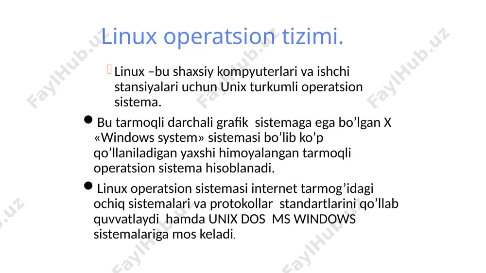 operatsion sistemalar haqida va tarixi - Page 5