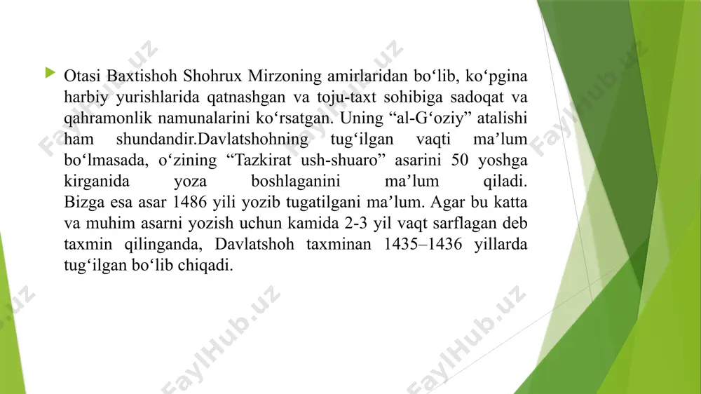 "chahor maqola" asari tahlili - Page 5
